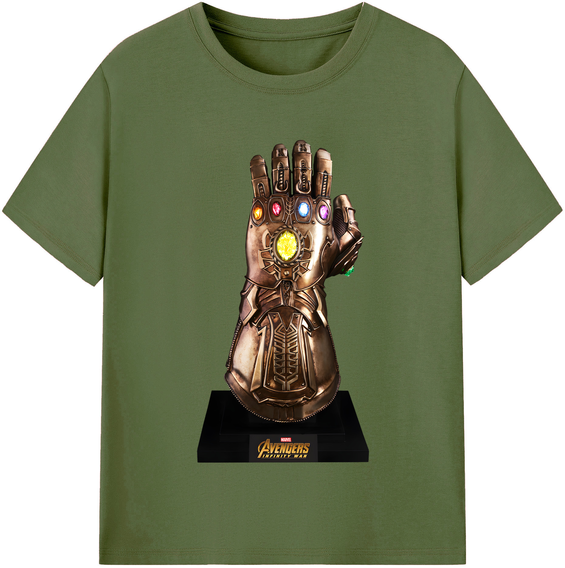 （画像用） アベンジャーズ The Avengers 綿100％半袖Tシャツ（フロントプリント）